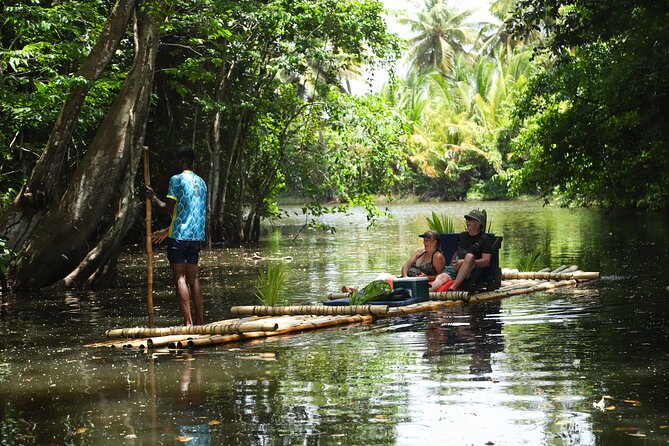 St. Lucia Private Bamboo Rafting Experience - The possible beach stop and local extras