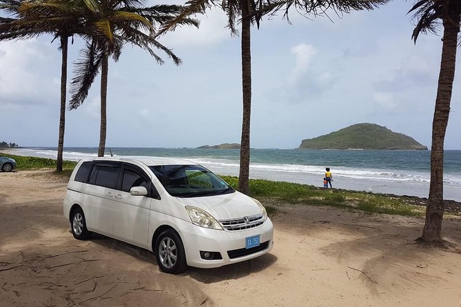 St. Lucia Private Car Service - Building a route to the Pitons