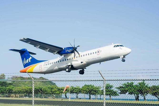 St Lucia Private Round Trip Airport Transfer GFL Charles Airport - Landing at GFL Charles Airport without the usual airport scramble