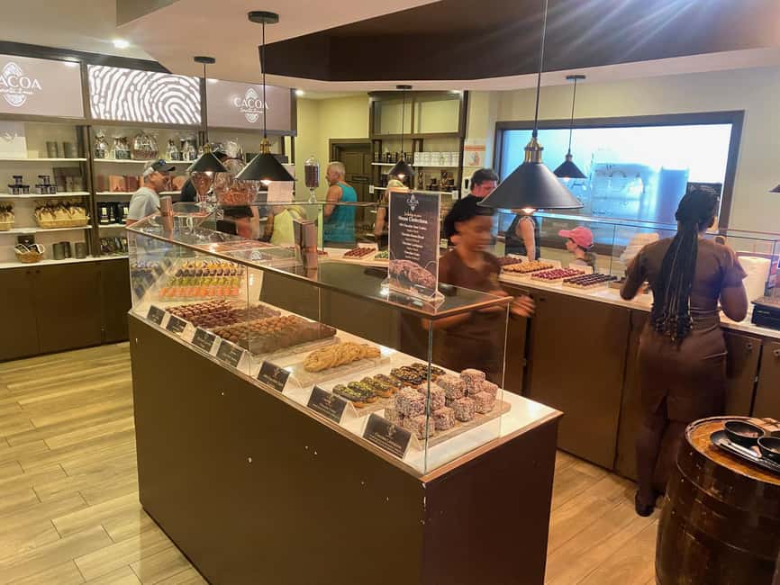 St. Lucia: Rum Distillery and Chocolate Making Experience - Rum, cacao, and a bay view in one half-day