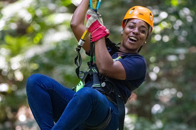 St Lucia Ultimate 3: Aerial Tram, Zipline and Hiking at Rainforest Adventures - Returning by tram and cooling off
