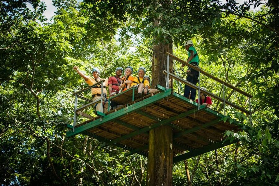St Lucia Ultimate 3 Package: Aerial Tram Zip Line & Hiking - Zip lines that favor fun over fear
