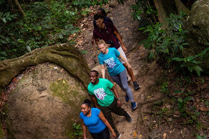 St. Lucia Zip line, Aerial Tram and Hiking tour Ultimate 3 - The four-and-a-half-hour schedule works well
