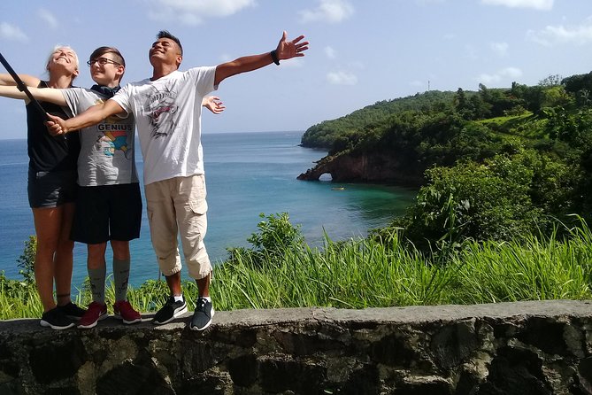 Tet Paul "Stairway to heaven" Tour in St Lucia - Sulphur Springs and the warm mineral baths