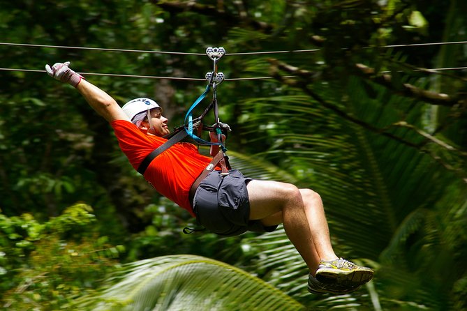 Treetop Canopy Adventure - Eleven lines through St. Lucia’s rainforest