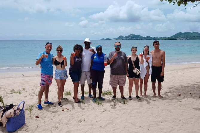 Waterfall and Beach Safari in Santa Lucia - Morne Fortune gives you the first wide view